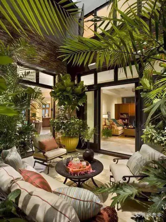 舍非园艺 室内庭院改造设计 小空间里的大意境 知乎