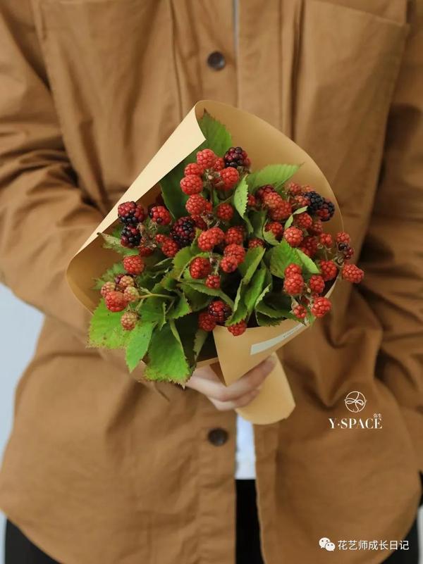 花艺奇思妙想vol 67 树莓花束 可爱又野趣 知乎