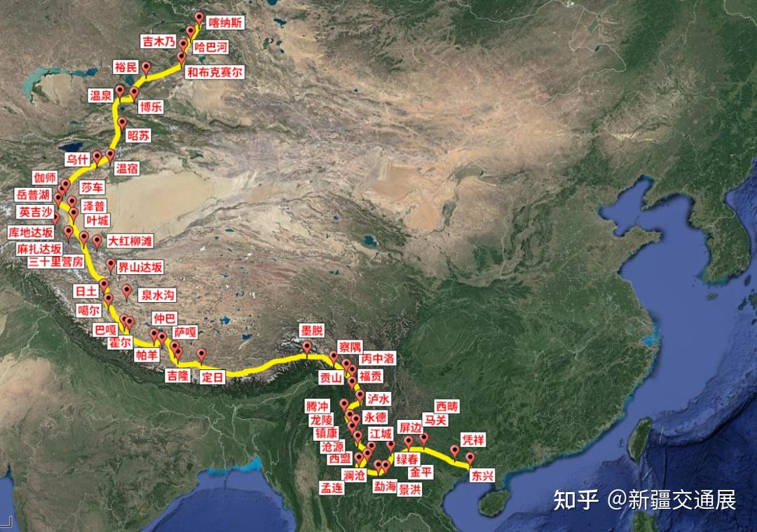 出道即巅峰10065公里的g219线满足你对自驾的所有想象