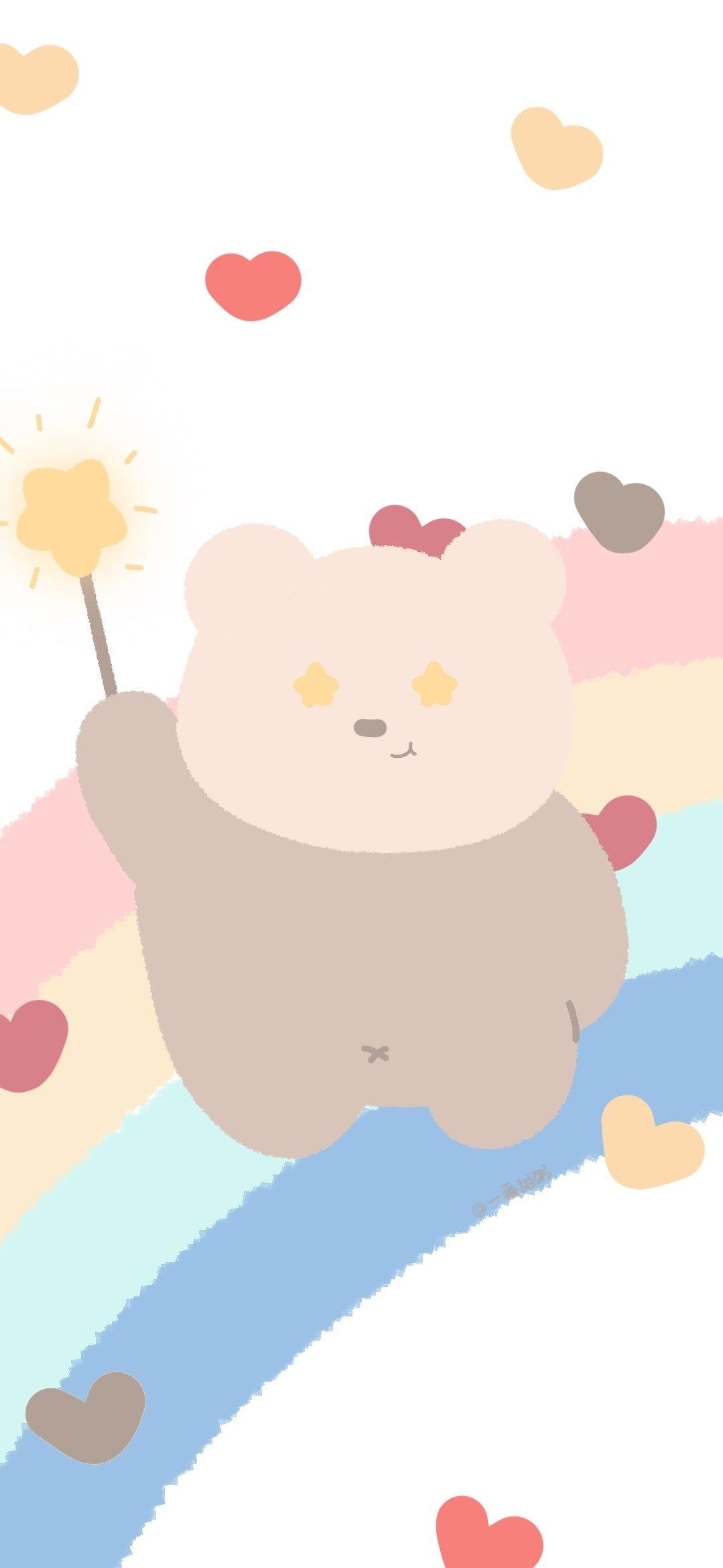小熊熊 卡哇伊 - 堆糖，美图壁纸兴趣社区