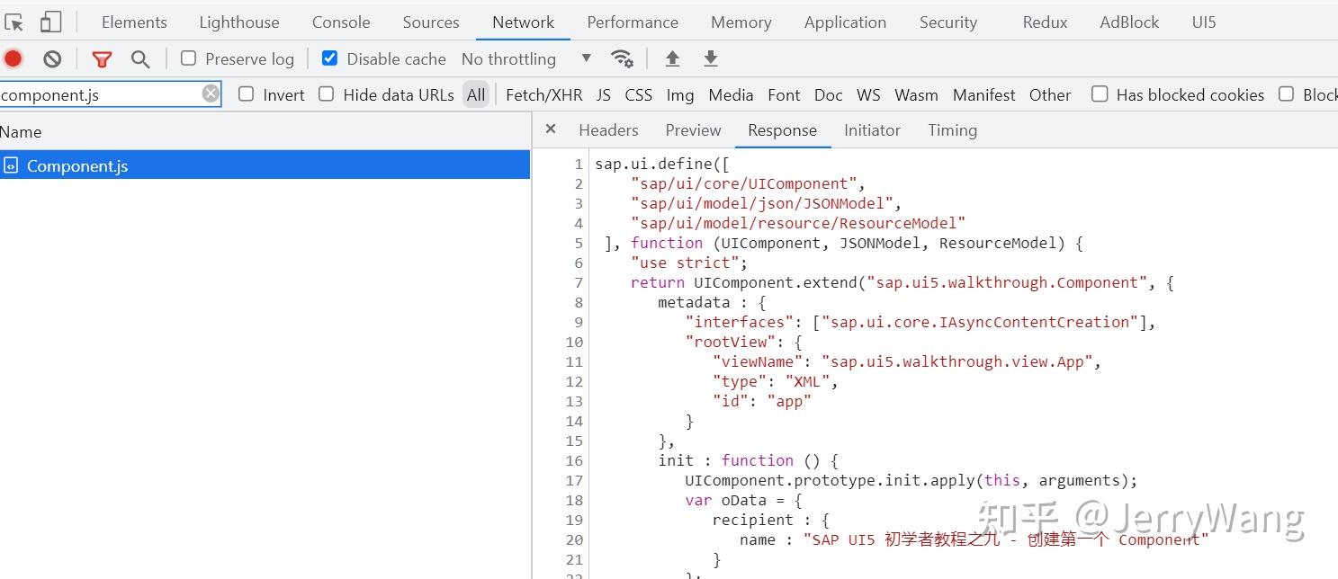 SAP UI5 应用的 Component.js 文件是如何在运行时被加载的？ 知乎