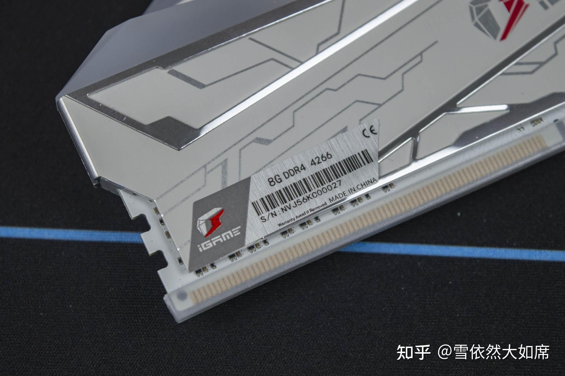 七彩虹igame古德白rgb内存条开箱体验