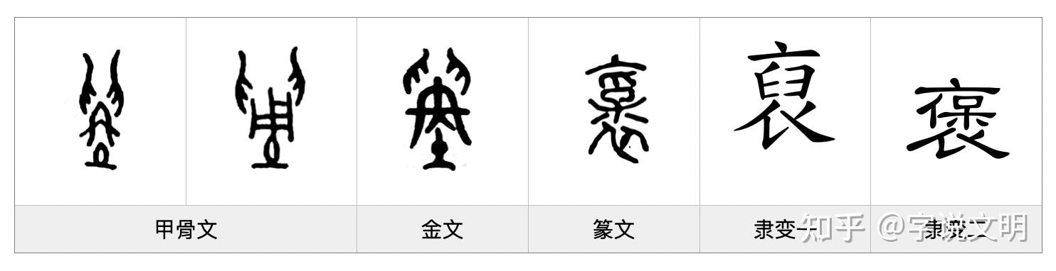 裒——每日一字·衣部字 - 知乎