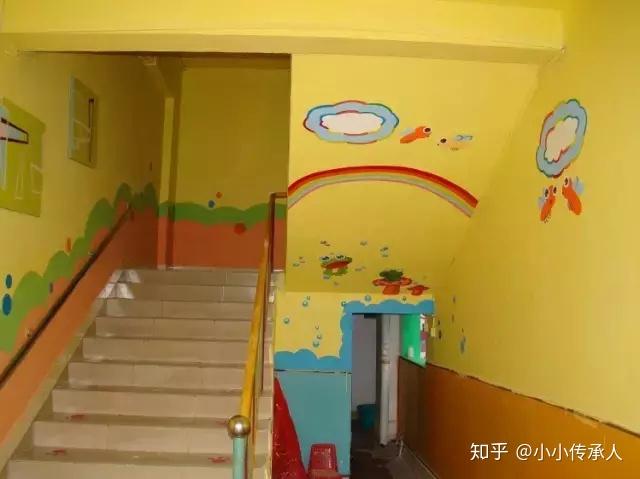 小小傳承人幼兒園樓梯環創這樣裝飾孩子都要愛上爬樓梯啦