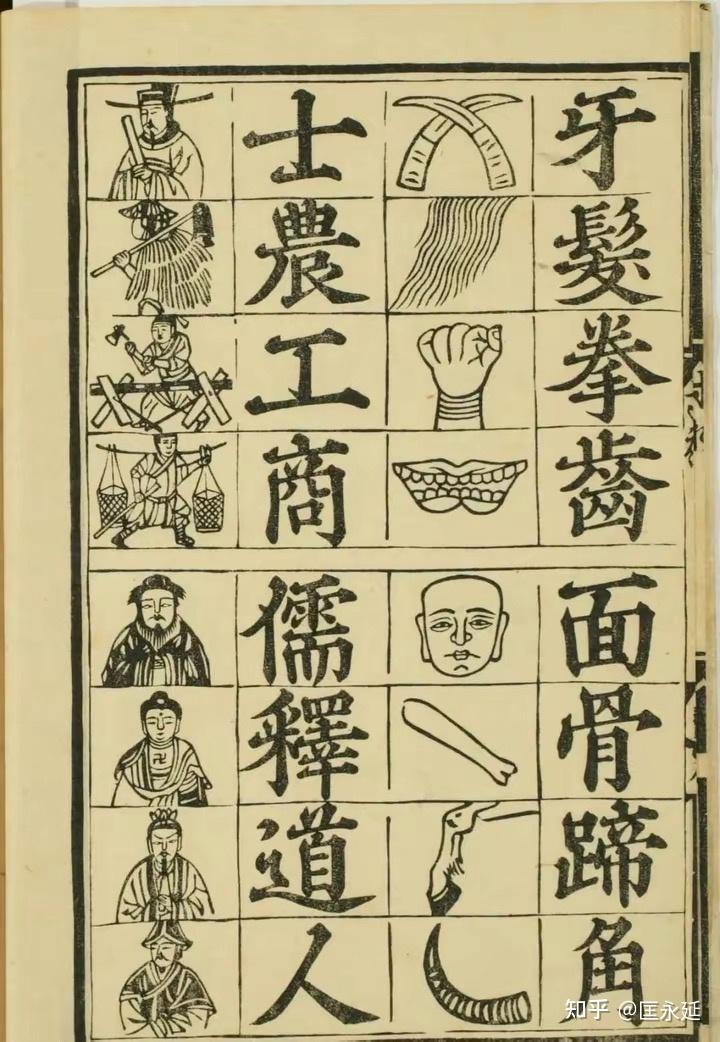 洪武《魁本对相四言杂字》全书 - 知乎