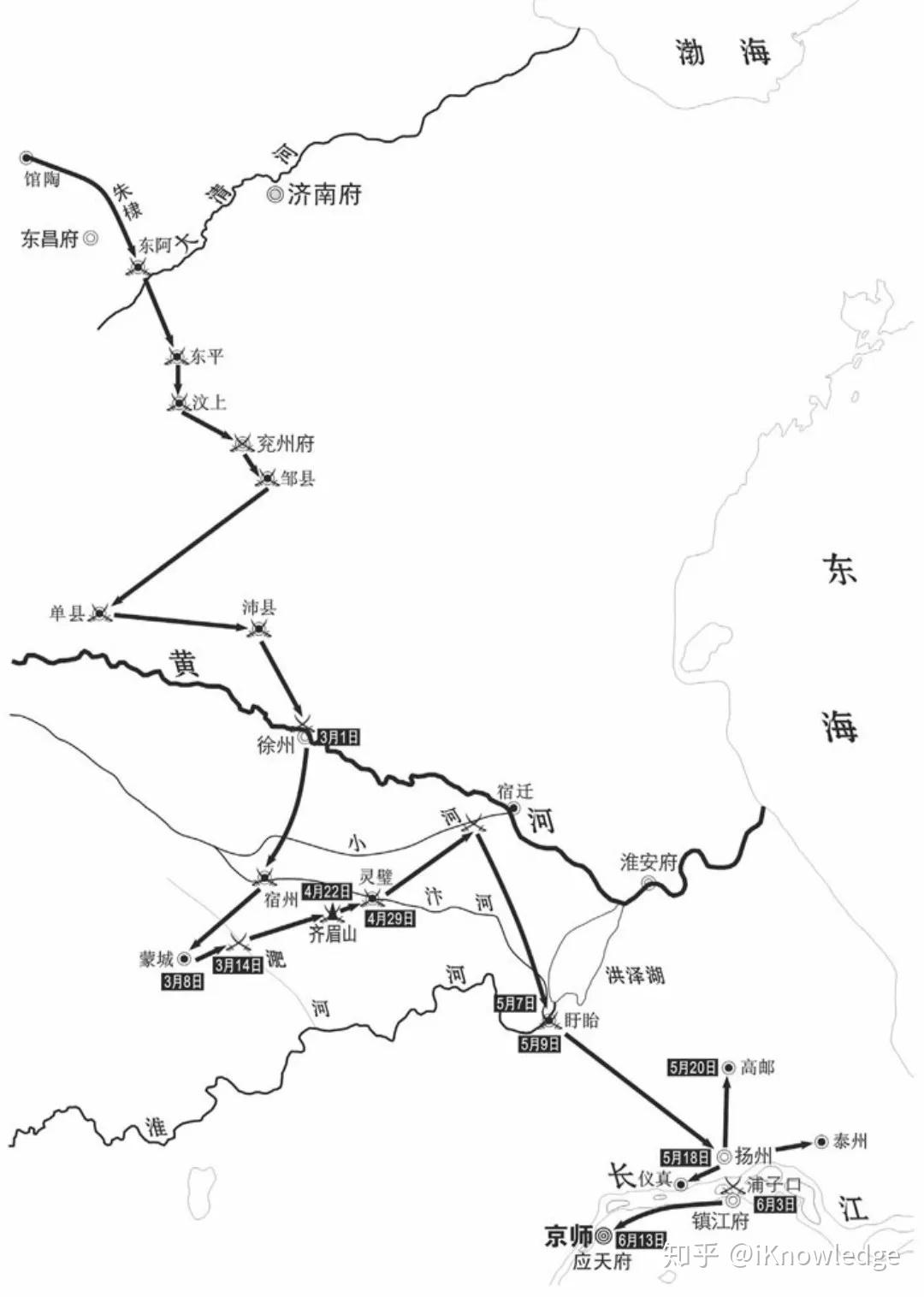 读史明理朱棣的靖难之变与恺撒大帝被困三角洲