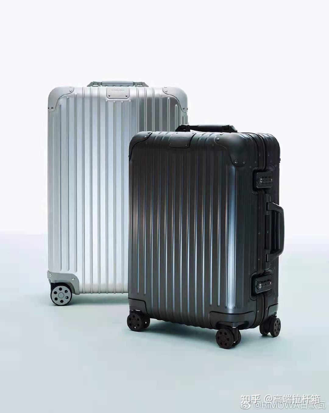 rimowa/日默瓦铝镁合金original21寸金属登机旅行箱拉杆行李箱黑色