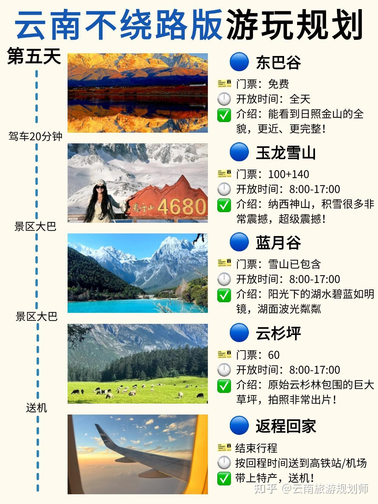 5-6 月云南6天5晚经典环线深度游攻略 - 知乎