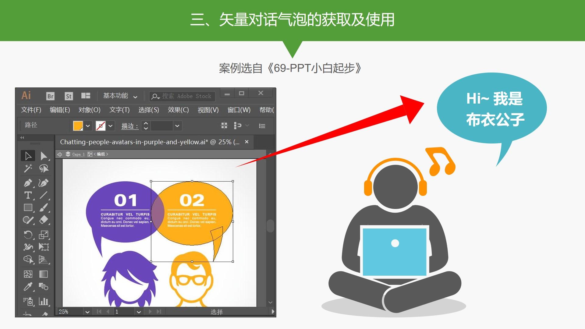您用不用对话气泡 它不仅让版式漂亮更突显了信息重点 布衣公子