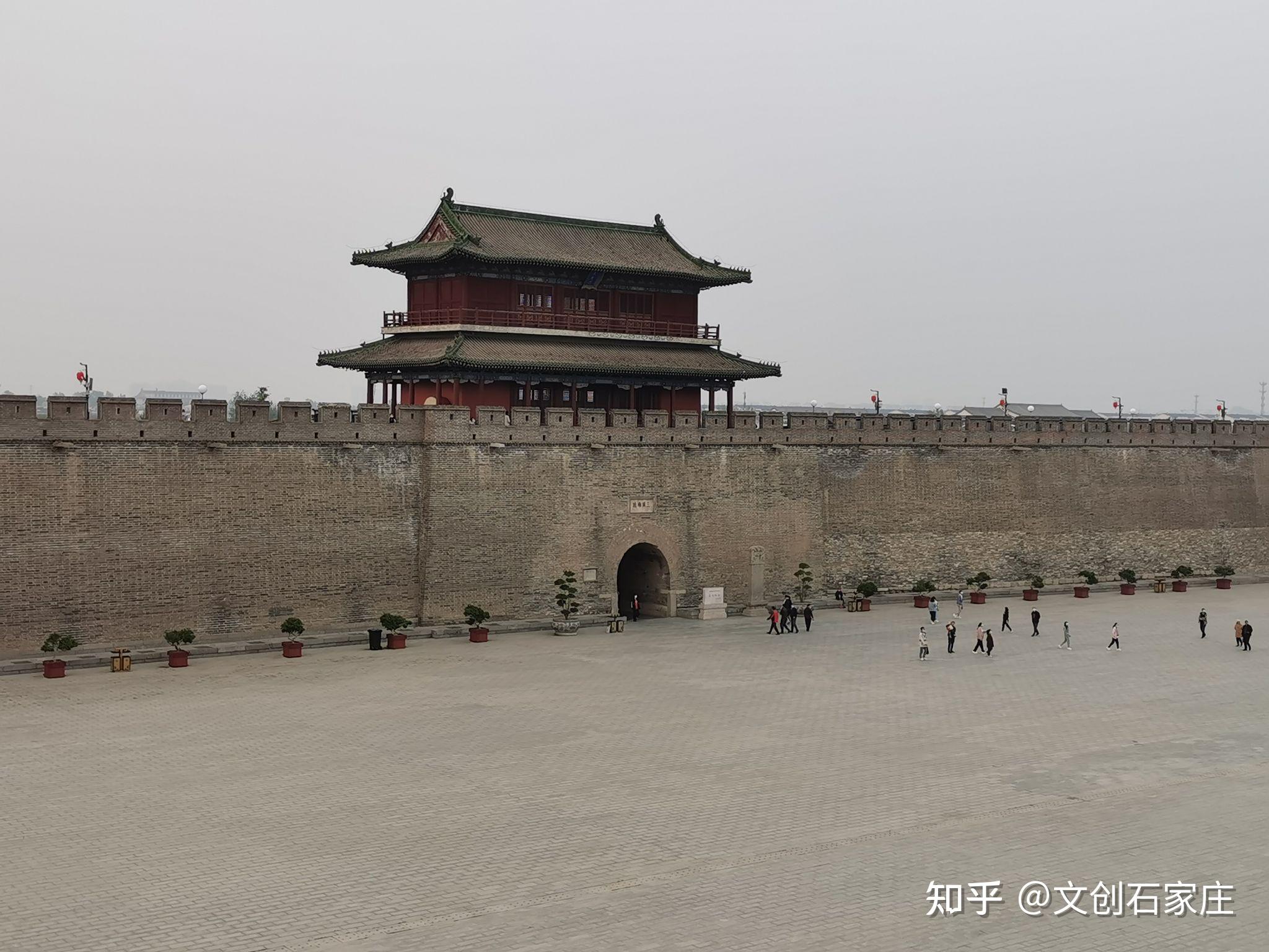 竹林墨客石家庄老照片之清末正定长乐门