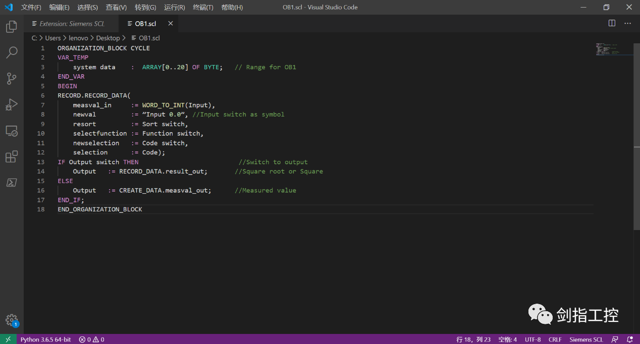 Scl Program To Matlab Example SCL语言又添编程神器 - 知乎