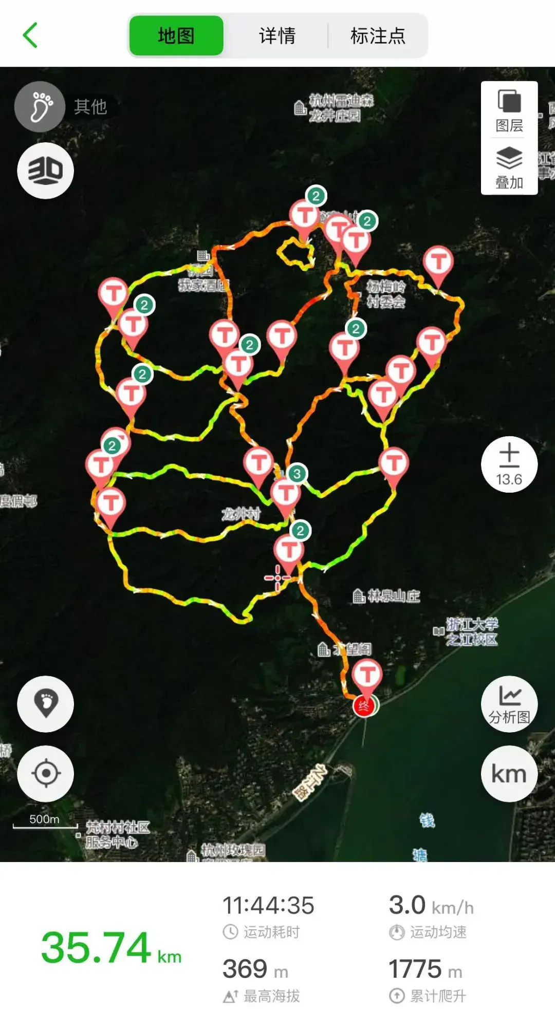 两步路大神们玩坏的户外轨迹线路