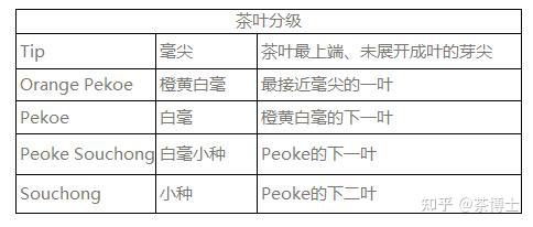 斯里兰卡红茶分级