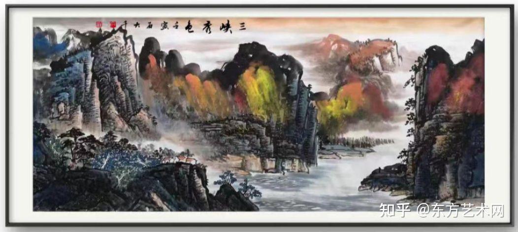 石大千先生诗书画俱佳,作品雅俗共赏,豪放雄浑中透着书卷气,突显了其