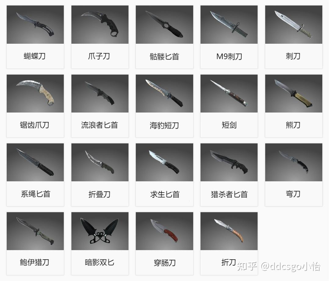 盘点CS:GO中各种冷兵器的真实原型(中) - 知乎