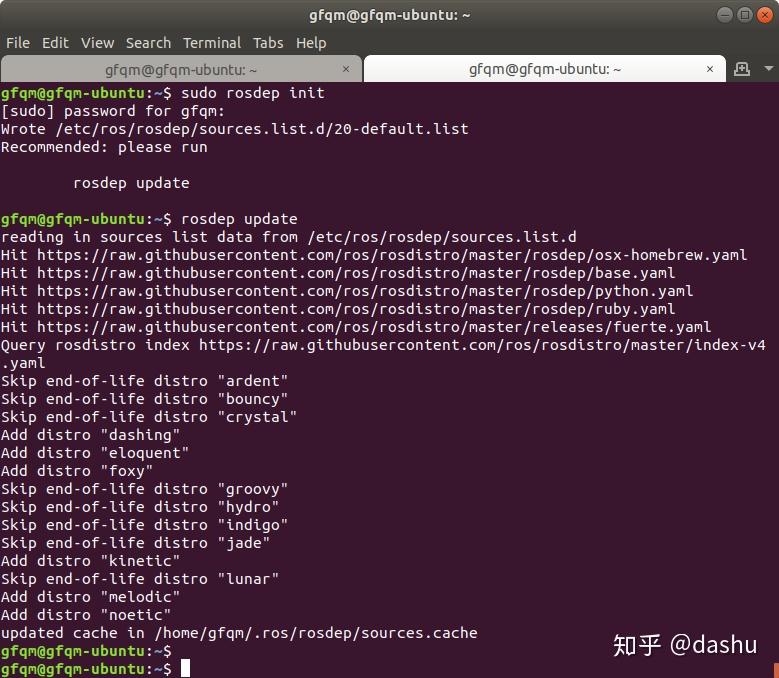 Rosdep Update Windows