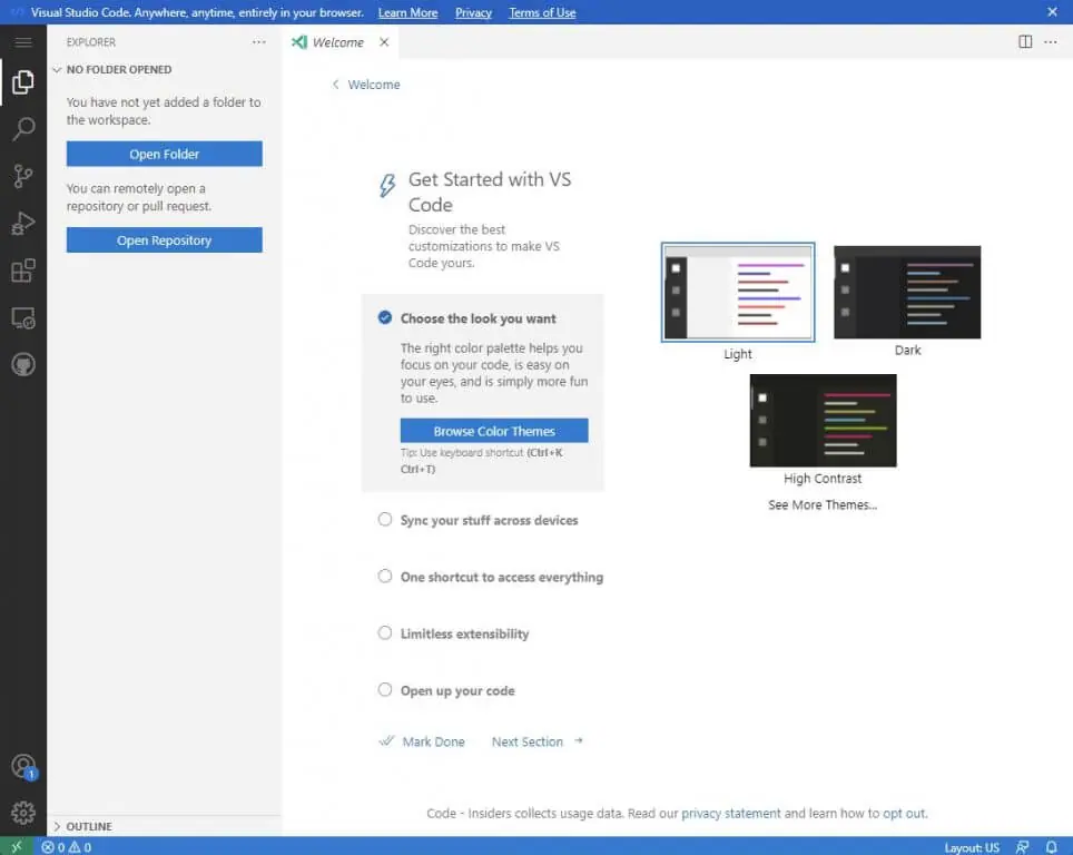 Web 版 VS Code 上线：最好用的 IDE 终于发布网页版，然而微软发完秒删 - 知乎