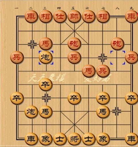 象棋佈局雙炮過河3