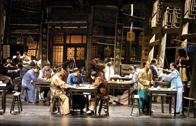 茶馆酒楼楹联战