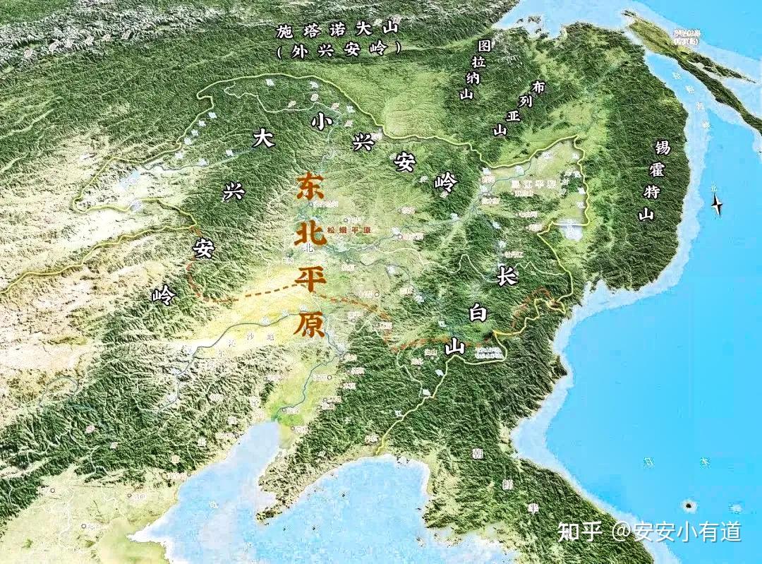 长白山西坡地图图片