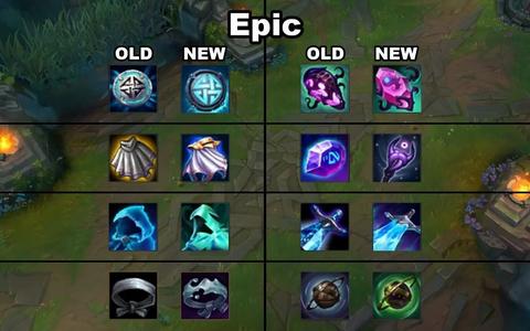 英雄联盟s11装备改动有必要将老装备的图标给更新了吗