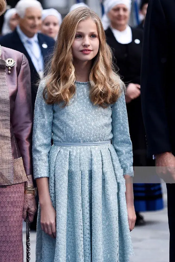 heir to the spanish throne, nicknamed spains "disney princess"