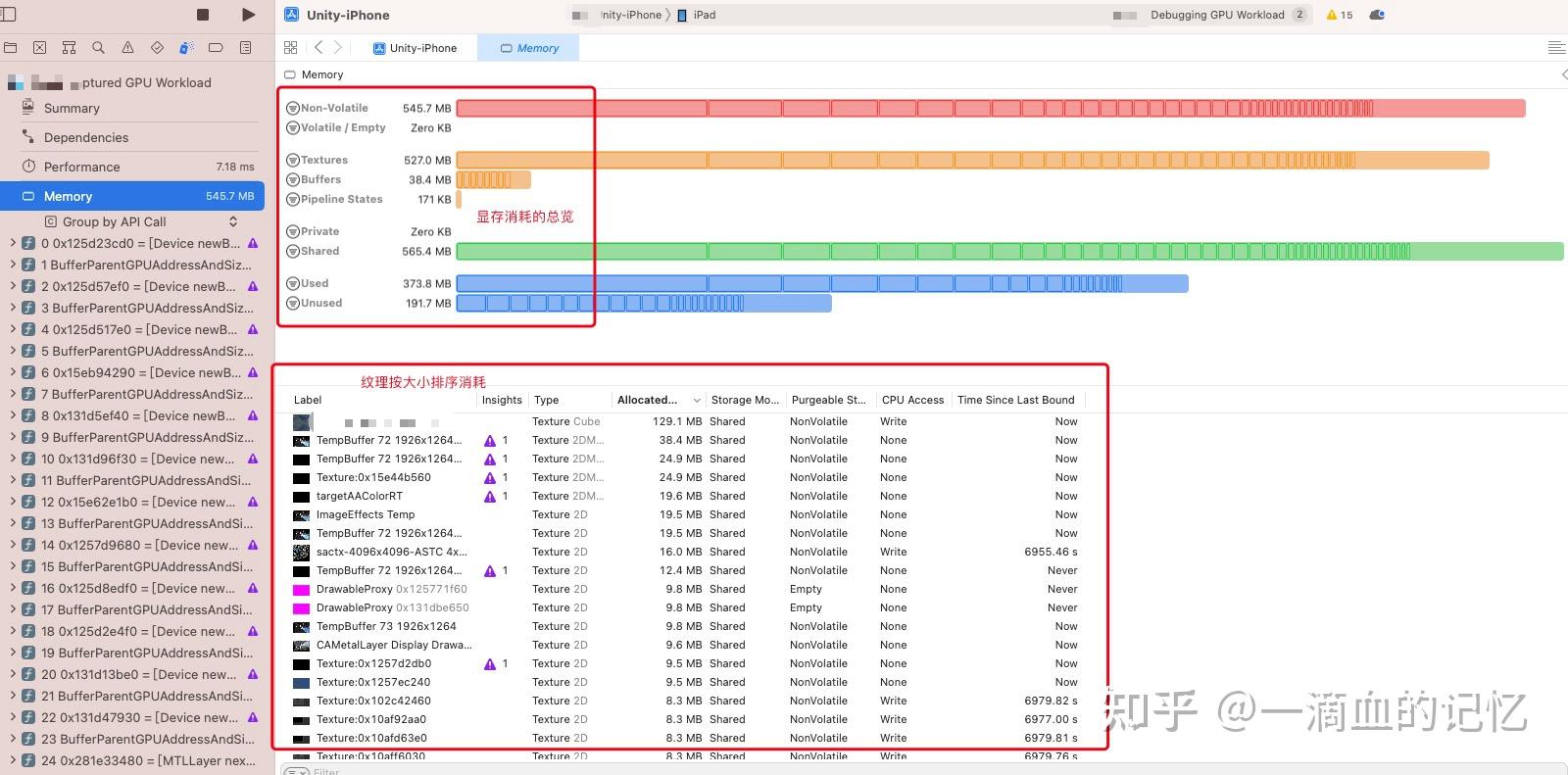 GPU性能渲染分析中的扛把子～Xcode 初体验 知乎