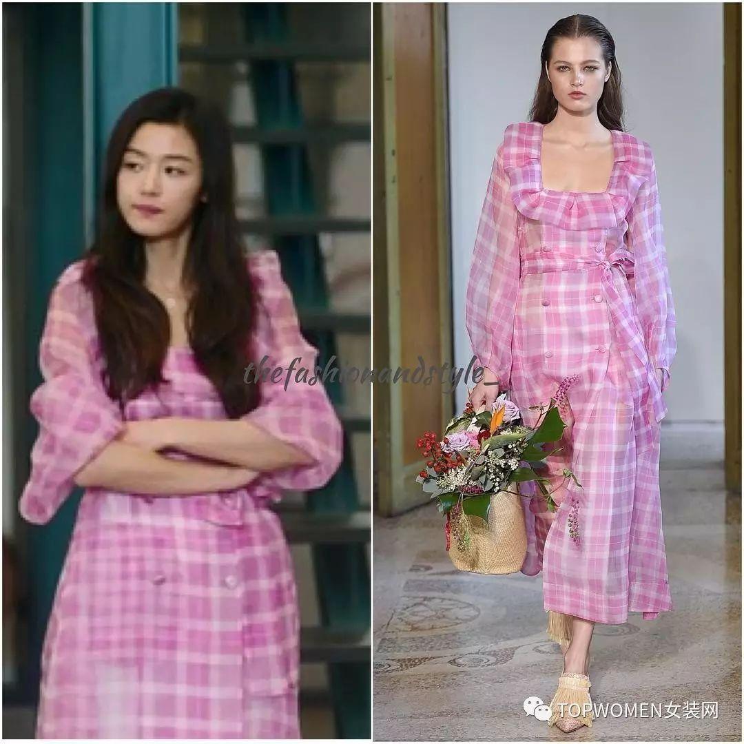 快来看蓝色大海的传说全智贤都穿的啥衣服