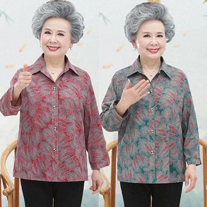 谁说穿“花衣服”老土、俗气?看上海奶奶的穿搭,洋气又优雅 - 知乎