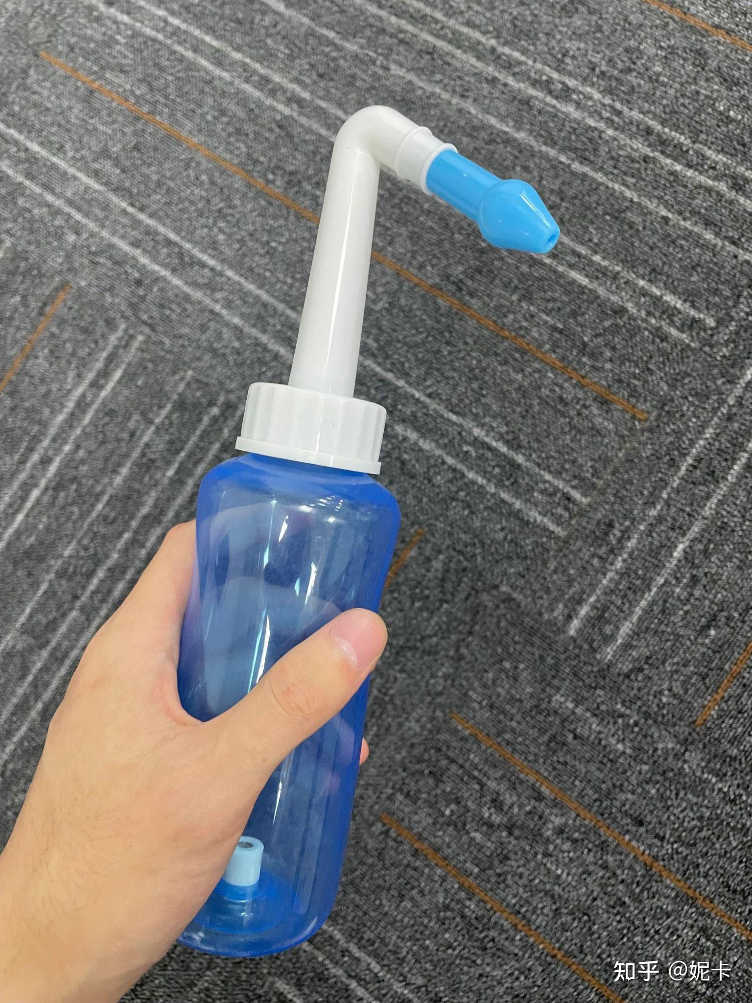 二,冲刷鼻子内部脏东西