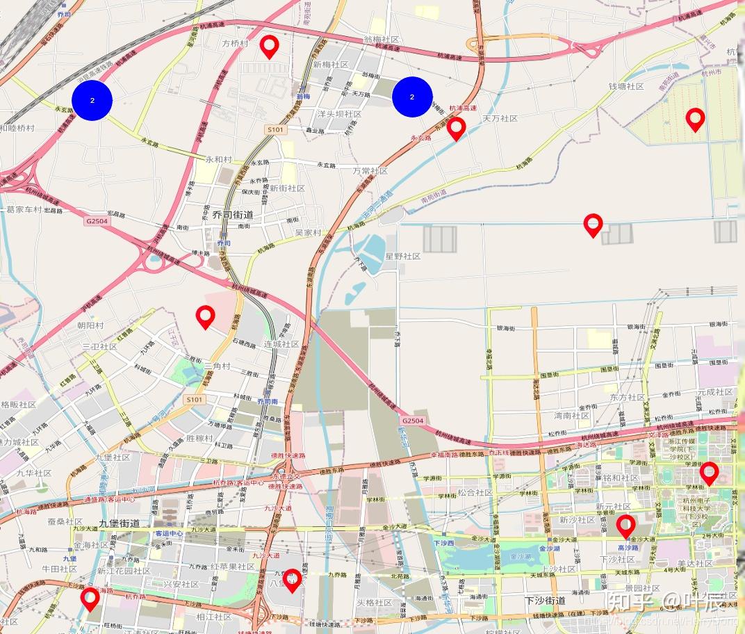OpenLayers基础教程——点要素图层的聚合显示 - 知乎
