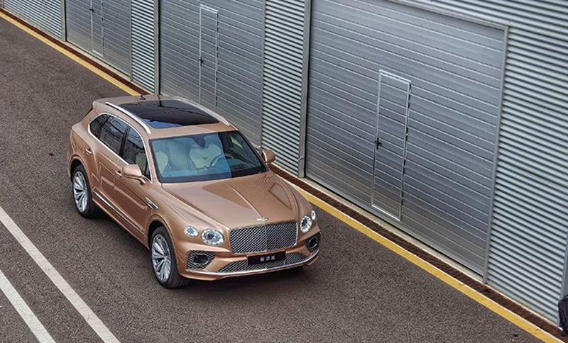 售价2499万元2021款宾利添越v8车型售价上调