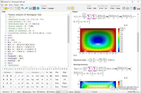 Calcpad——用于数学和工程计算的免费软件 - 知乎