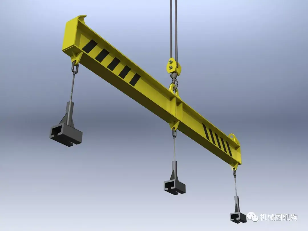 【工程机械】3 Points吊梁模型3D图纸 Solidworks设计 - 知乎