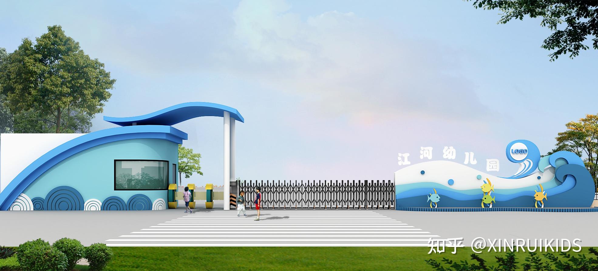 让门头设计为幼儿园增添光彩!