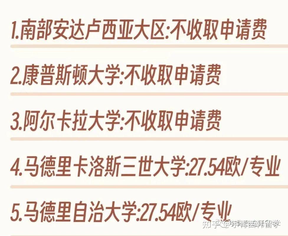 西班牙留学回国费用多少(为什么不建议去西班牙留学)