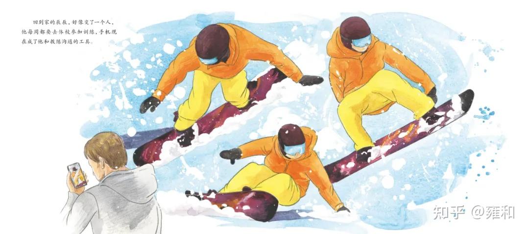 以北京冬奥会为主题的冰雪运动绘本引导孩子勇敢尝试冰上运动体验运动