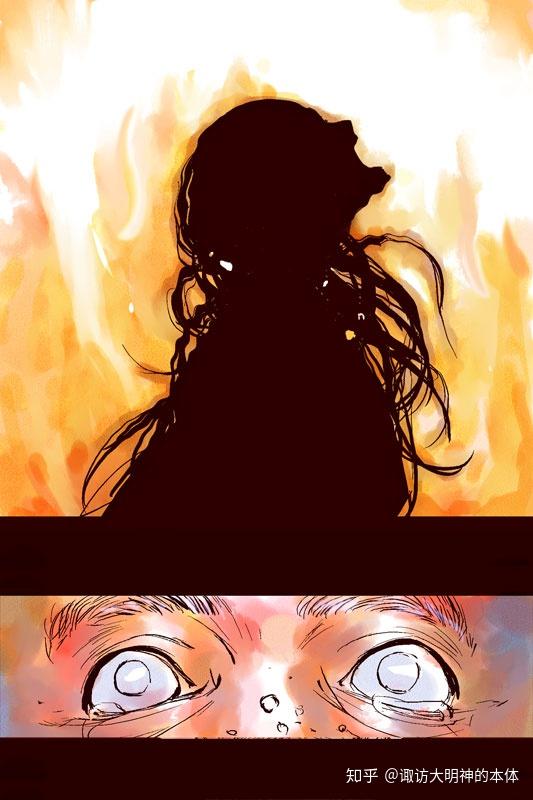 这便是良秀画的《地狱变》.