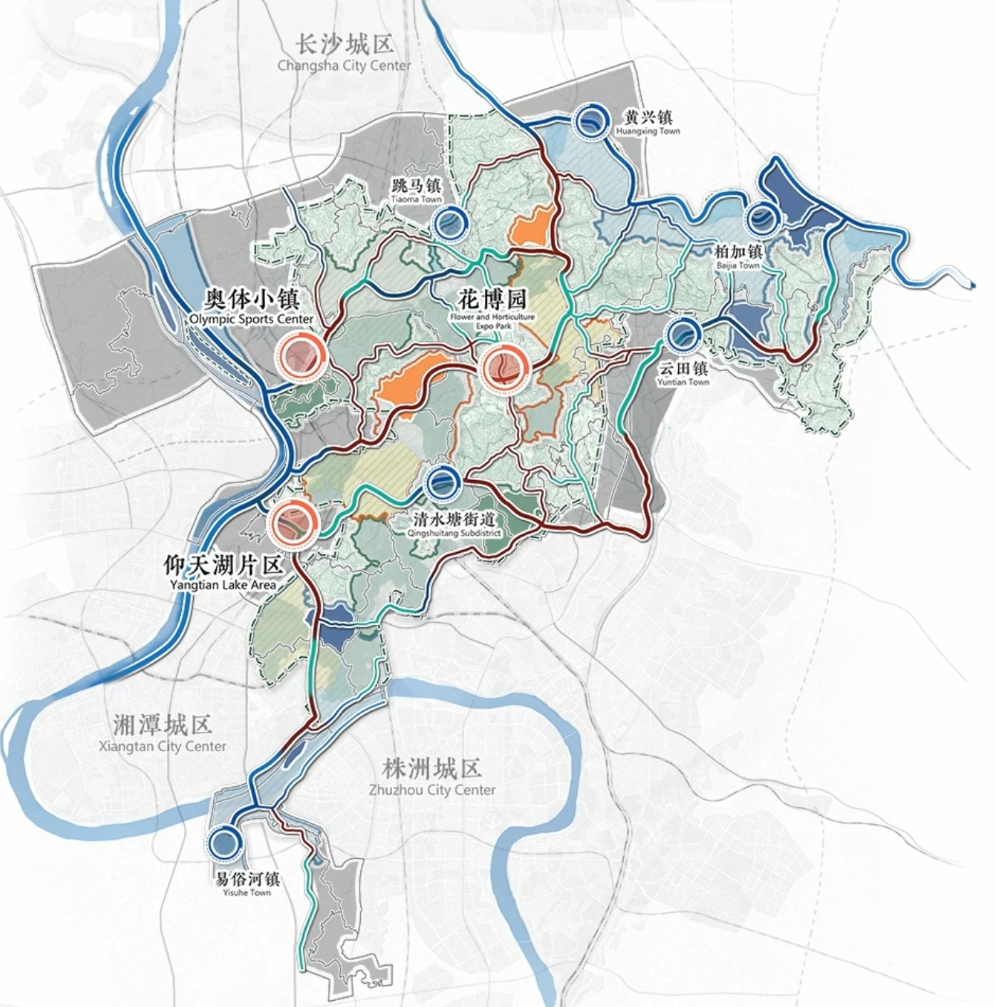 投资30亿长沙南城这个项目启动总体概念规划