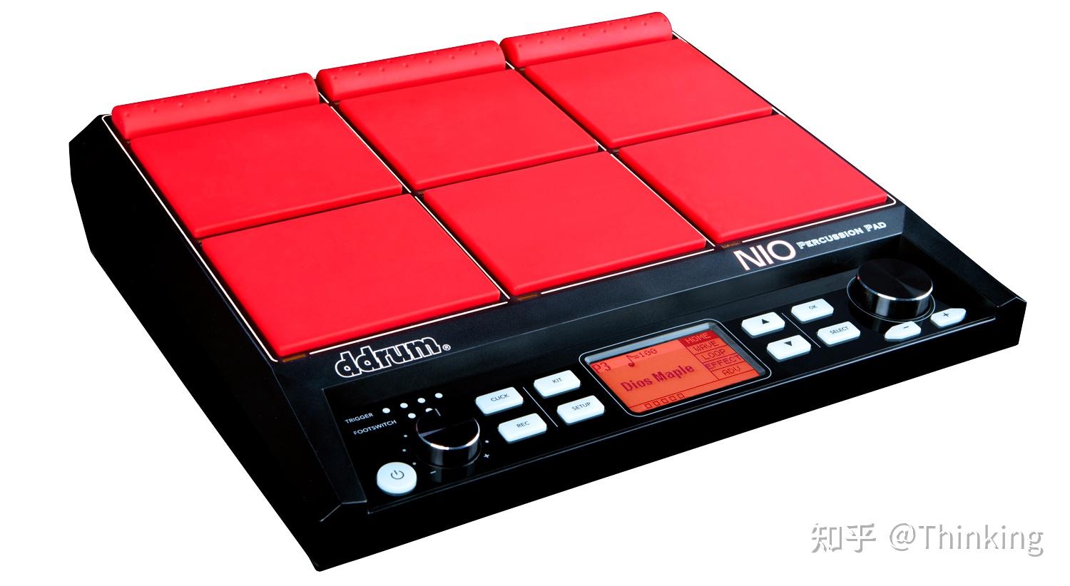 ddrum推出nio电子鼓打击垫