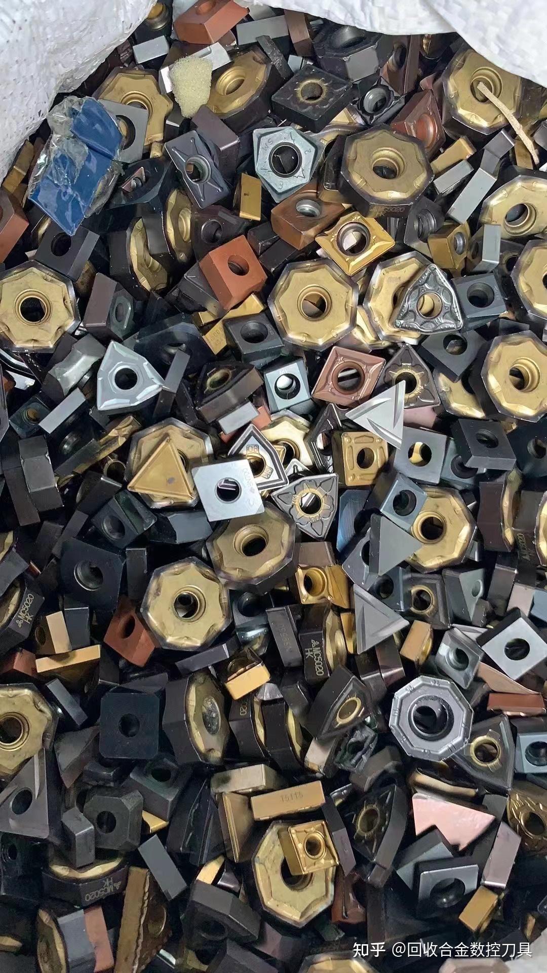 废旧数控刀片钨钢铣刀的价格 - 知乎