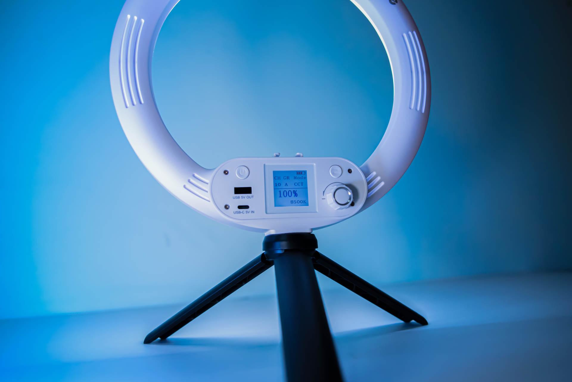 直播选对灯光很重要微徕rgb主播灯