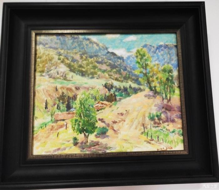 撼路者游新疆天山脚下的画家村充满了诱惑