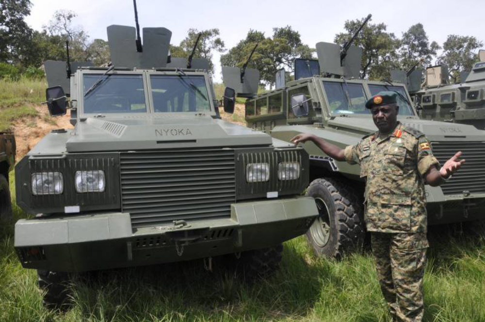 乌干达军队使用的nyoka装甲车纳米比亚和津巴布韦纳米比亚的国防工业