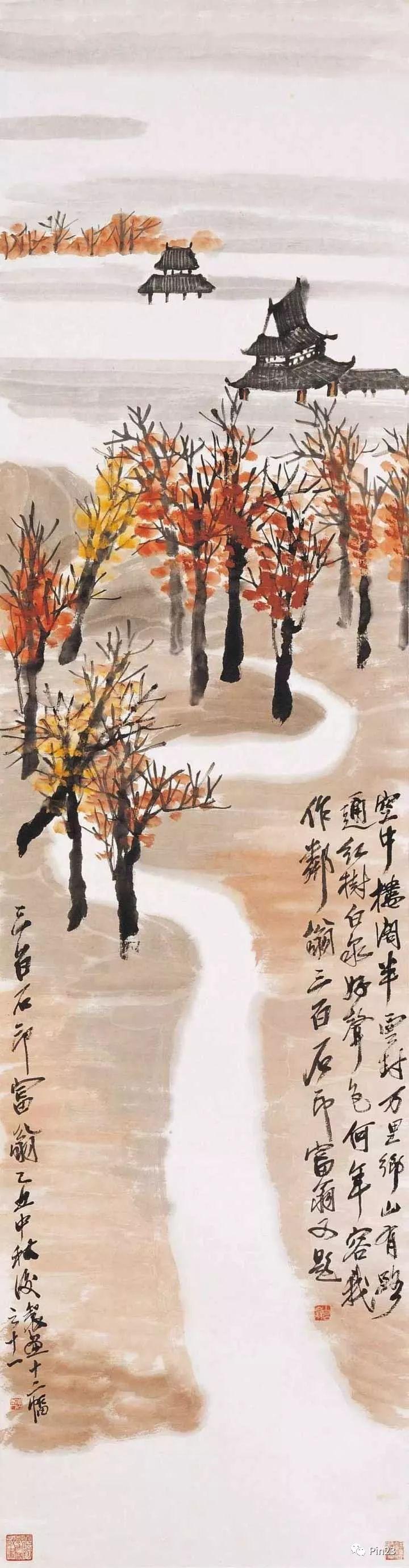 花禽十二条屏 齐白石山水十二屏拍出9.315亿元，成最贵中国艺术品_艺术评论_