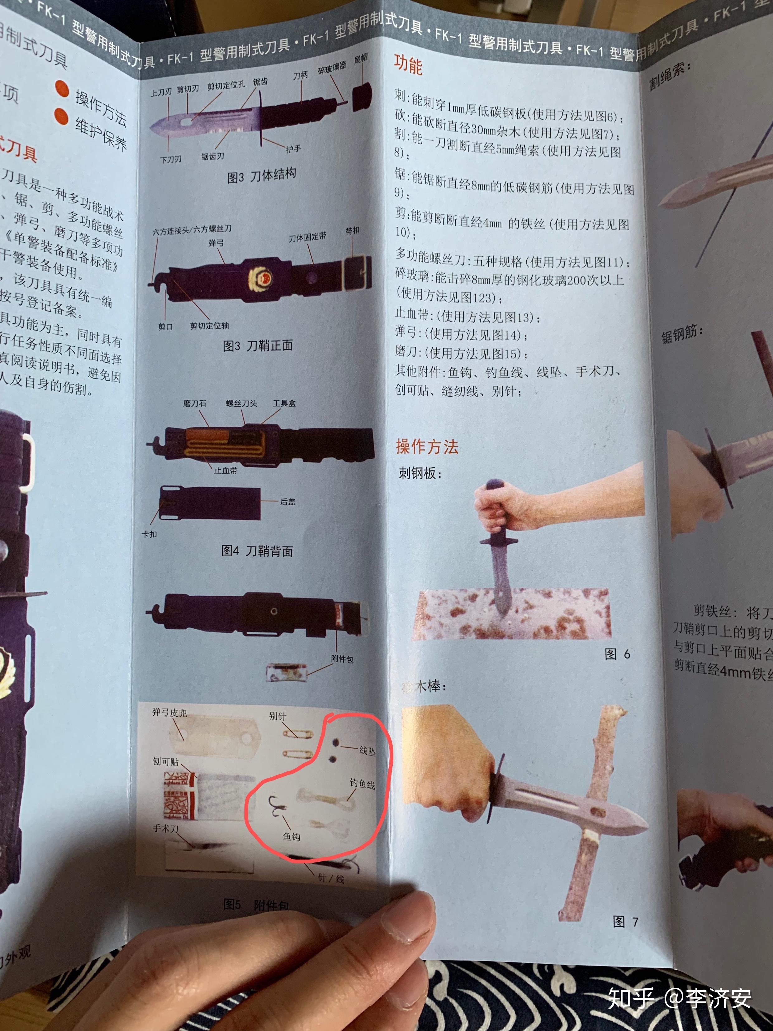 怎么评价警用fk1匕首