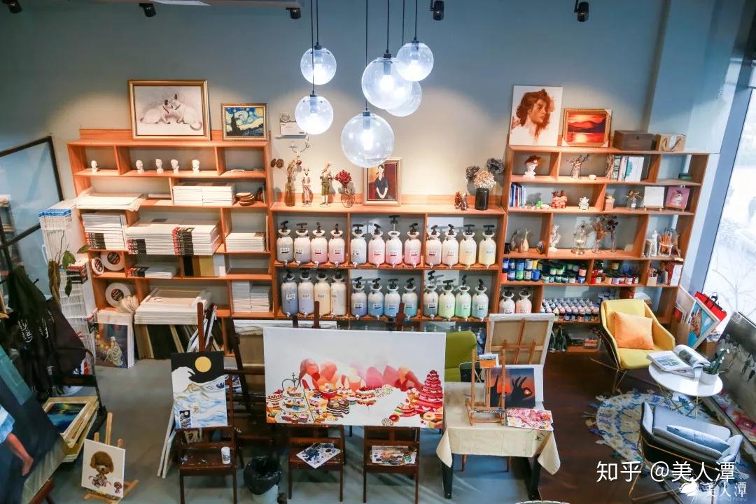 探店丨遇见提香自助画馆为你偷得浮生半日闲