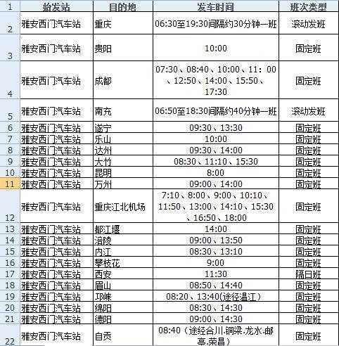 二,客車時刻表:一,公交路線:可乘坐1路,3路,7路到達西門車站.