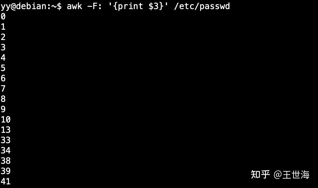 Awk linux awk 