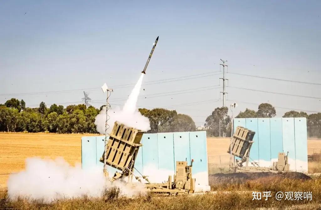 以色列的反导"盾牌","箭","大卫投石索","爱国者"和"铁穹",组成防御